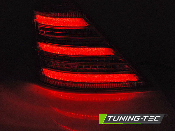 LED Upgrade Design Rückleuchten für Mercedes Benz S-Klasse W221 05-09 Rot/Rauch